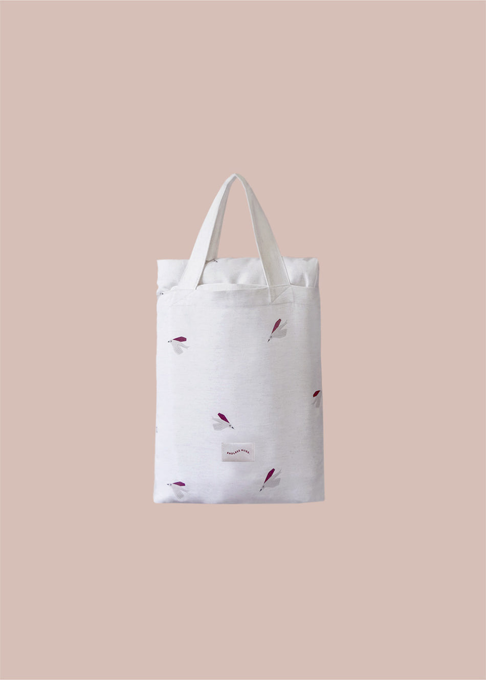 Torba bambusowa w ptaszki