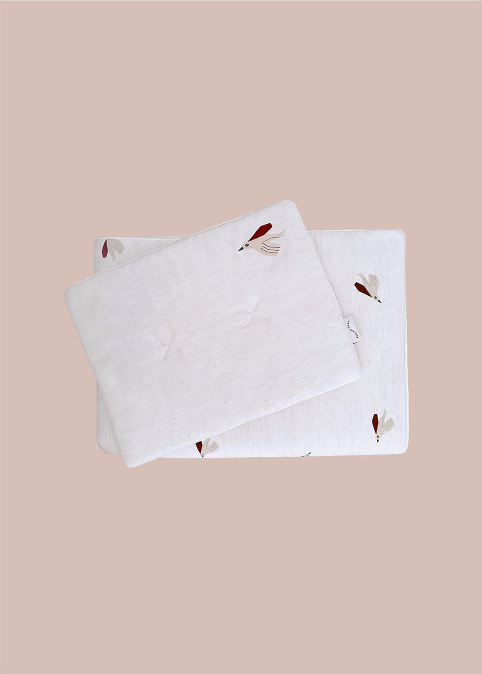 Pościel bambusowa dla dzieci i niemowląt w ptaszki z wypełnieniem