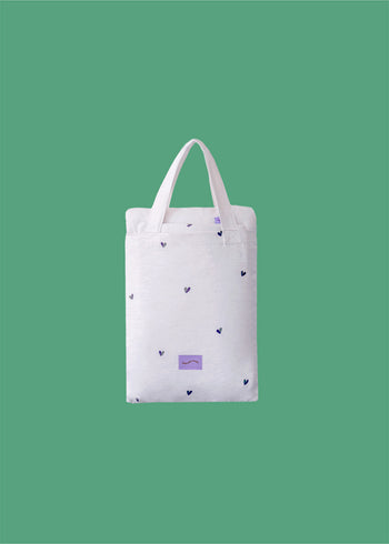 Torba bambusowa w serduszka