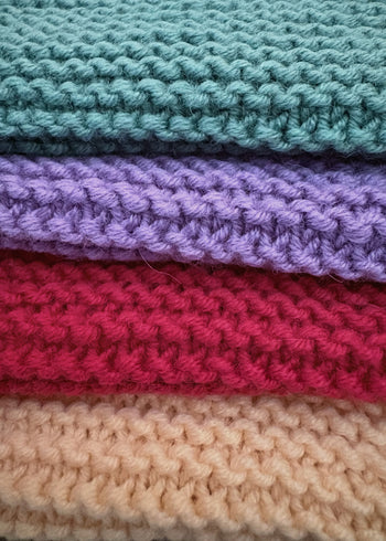 Czapka dziecięca 100% wełna merino - Czerwona