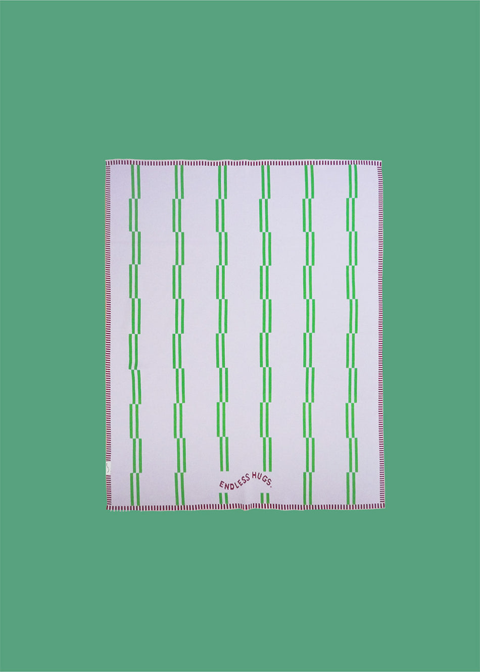 Baumwolldecke für Baby 80x100 cm - Lila