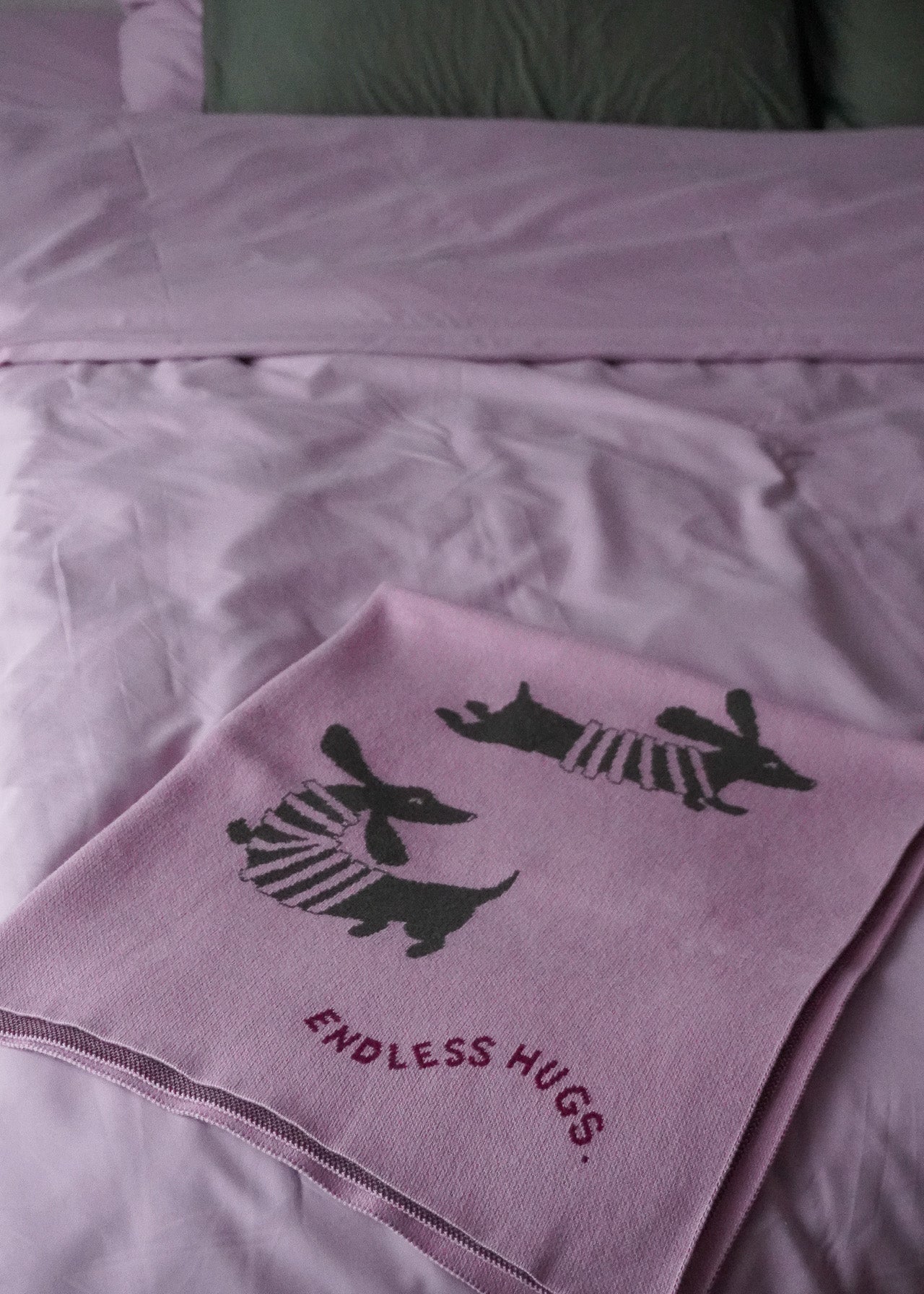 kocyk w pieski, kocyk bawełniany, design, blanket, kids blanket, kocyk dla niemowlaka, różowy kocyk, pink