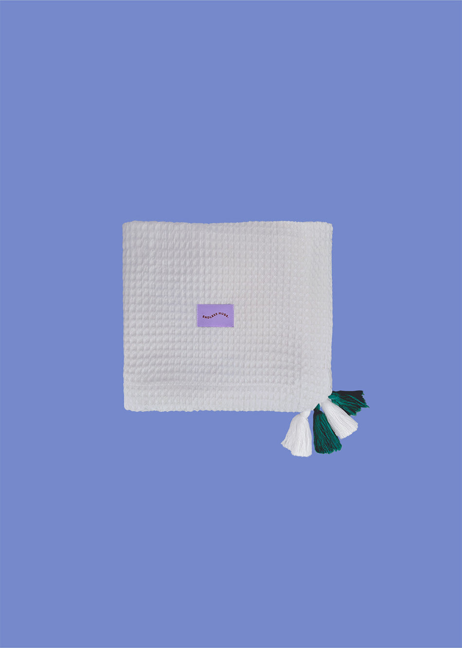 Kocyk bambusowy dla niemowlaka z chwostami 100x120 cm