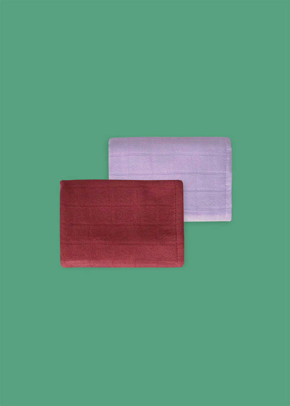 Bambus Mullwindeln - Zweierpack 60x60 cm - Lila