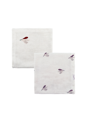 Muslin Diapers - Two-Pack 60x60CM - Birds