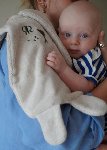 Ręcznik bambusowy dla niemowląt i dzieci - Piesek