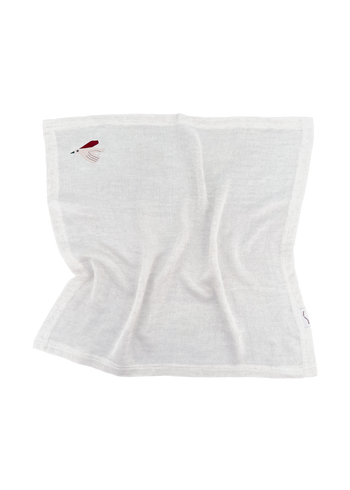 Pieluszki muślinowe bambusowe w ptaszki - Dwupak 60x60 cm