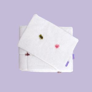 Bamboo bedding for children and babies with filling - Pink
