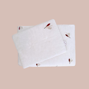 Bamboo bedding for children and babies with birds and filling