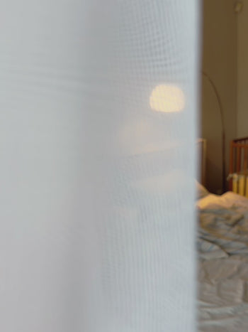 Kocyk 100% wełna merino 80x100 cm - Niebieskie paski