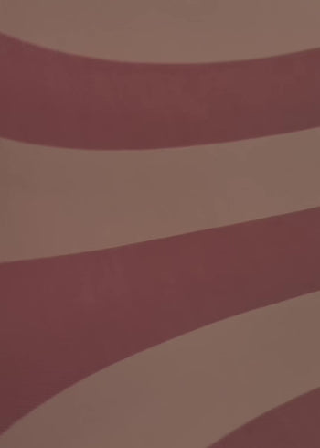 Bamboo towel with pink stripes